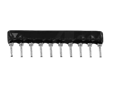 200 PCS SEI RESISTOR BUSSED 9 RESISTOR NETWORK 10K OHM 2% 10PIN SIP ARRAY