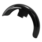 21" Wheel Wrap Front Fender Fit For Harley Touring Baggers 2014-2023 Black