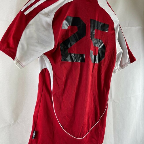 Men's Adidas Clima 365 Red 25 jersey S Shirt T-Shirt - Picture 9 of 11