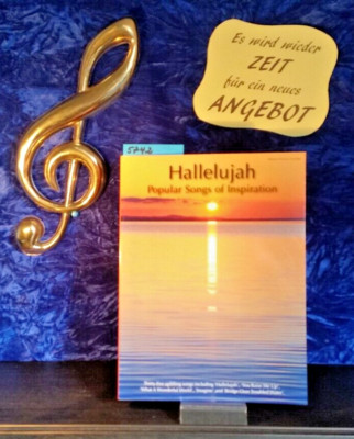 ''Halleluja'', Popular Songs of Inspiration for Piano/Vocal/Guitar