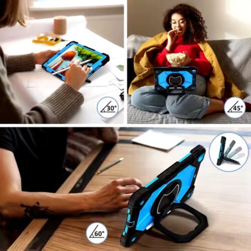 For Samsung Galaxy Tab A9+ A8 A7Lite Kids Shockproof Heavy Duty Stand Case Cover - Picture 3 of 33