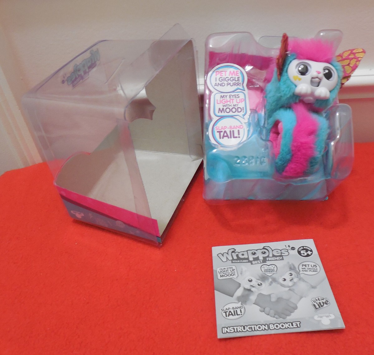 Little Live Pets Wrapples Slap Wrapples Flutta EUC Little Live