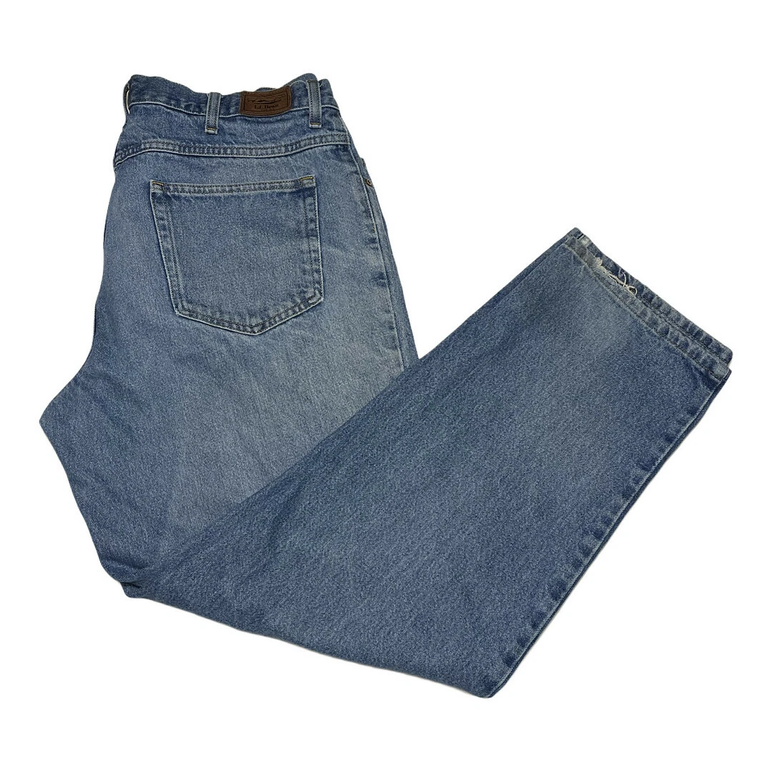 Ll bean sale mens blue jeans