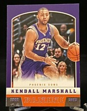 2012-13 Panini Basketball Rookie Card #236 Kendall Marshall Phoenix Suns
