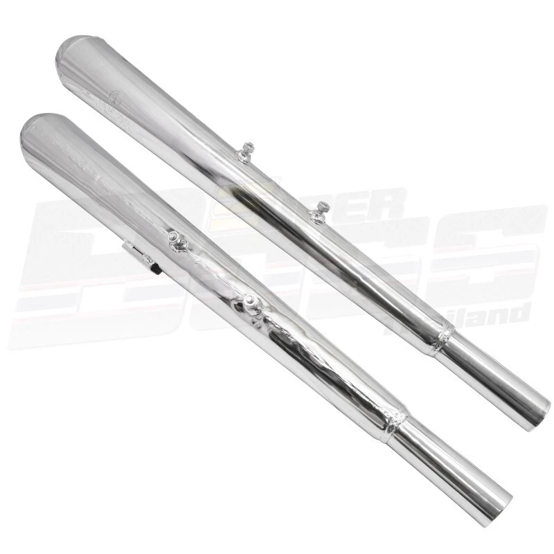 Silenciador de escape para HONDA CB175K4 K5 K6 K7 R+L ***Estilo PT*** Foto 2 de 4