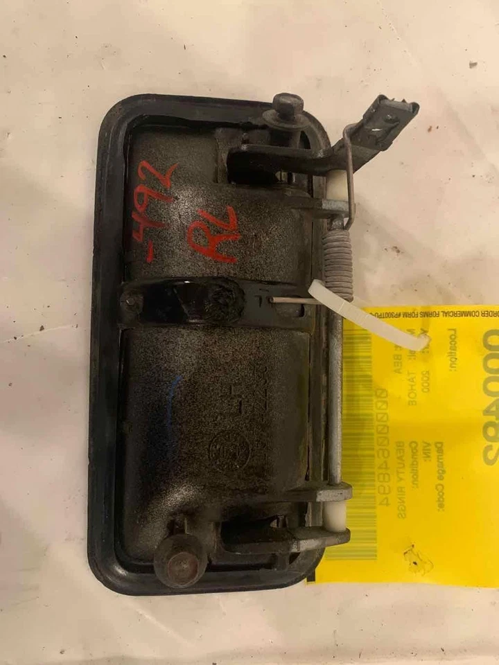 Manija de puerta exterior trasera negra lado del conductor izquierdo derecho Chevrolet Tahoe 2000-2007 Foto 4 de 4