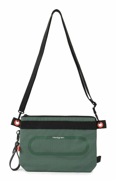 Hedgren Ichi Crossover M UmhäNgetasche Tasche Duck Green DunkelgrüN Schwarz Neu-image