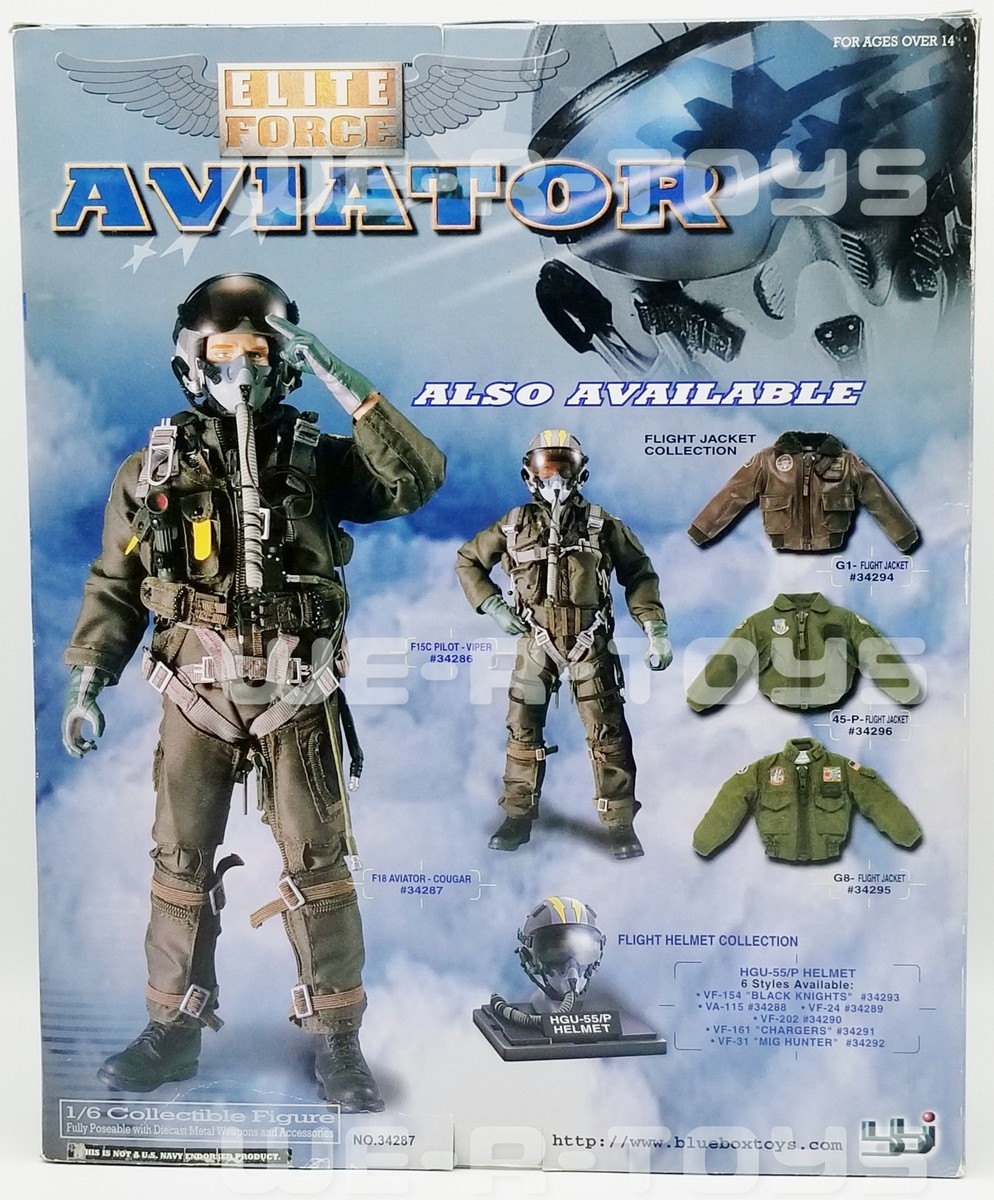 ミリタリー ELITE FORCE AVIATOR F-15C & Apache Pilot ELITE FORCE AVIATOR F-15C & Apache Pilot（BB Elite Force