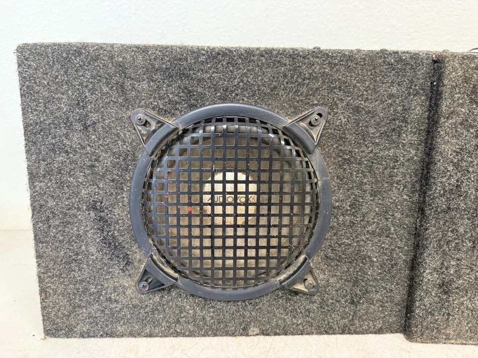 2 件 10 英寸低音炮外壳地毯老式 1990 年代 - MTX? — 第 3/4 张图片