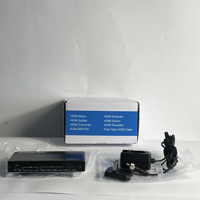 HDMI Splitter 1x2 4K 120Hz 4:4:4 HDR 8K 60Hz VRR G/Sync CEC EDID Switch - HDMI D