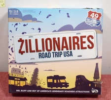 Big Potato Zillionaires Road Trip USA Board Game