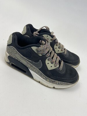 Nike Air Max 90 Grind Boys Size 3.5Y Black CQ9909-001 , Free Shipping
