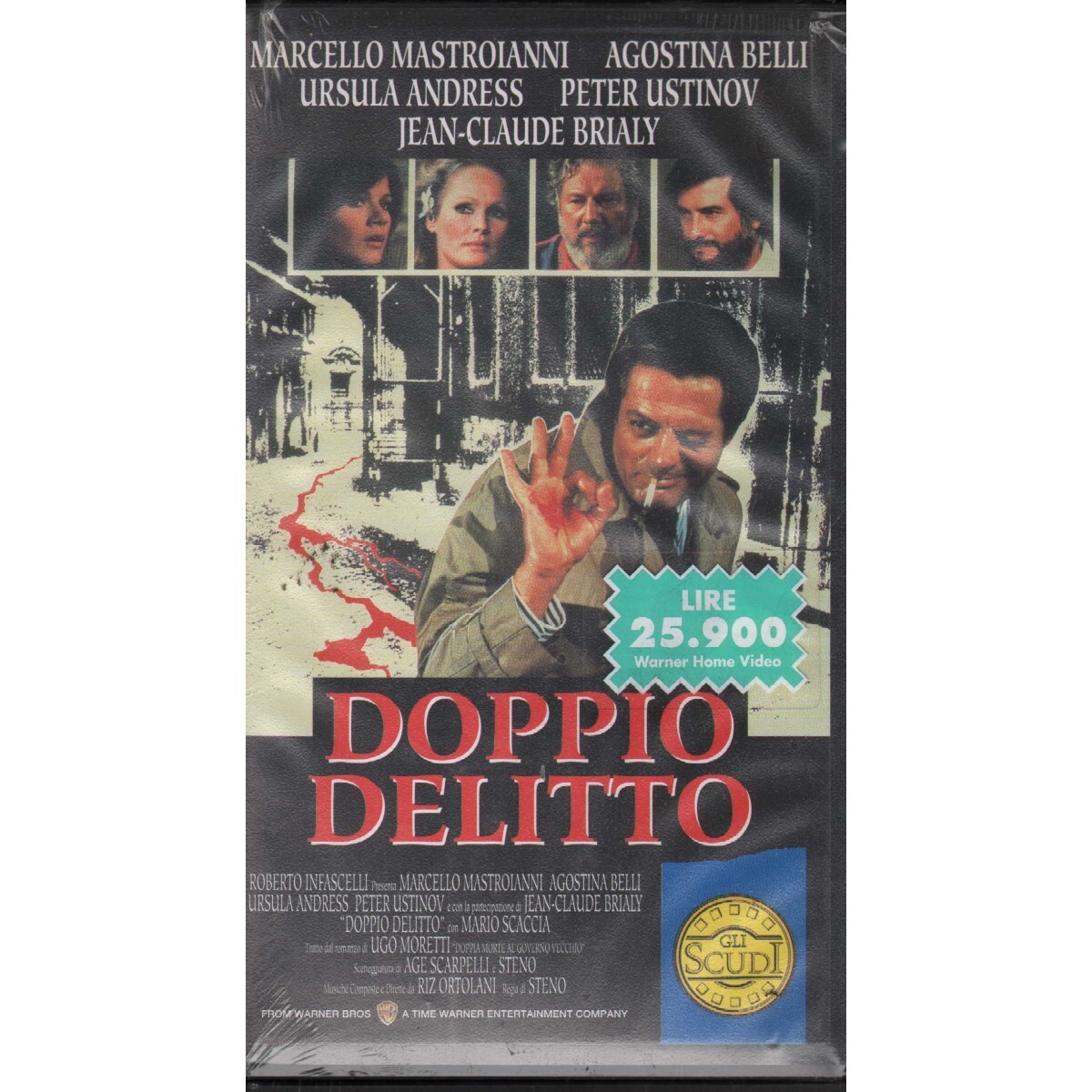 Double Crime VHS Steno Univideo - PIV11636 Sealed