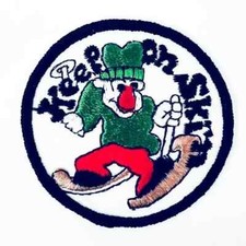 Vintage Keep on Ski'n Skier Embroidered Souvenir Skiing Patch