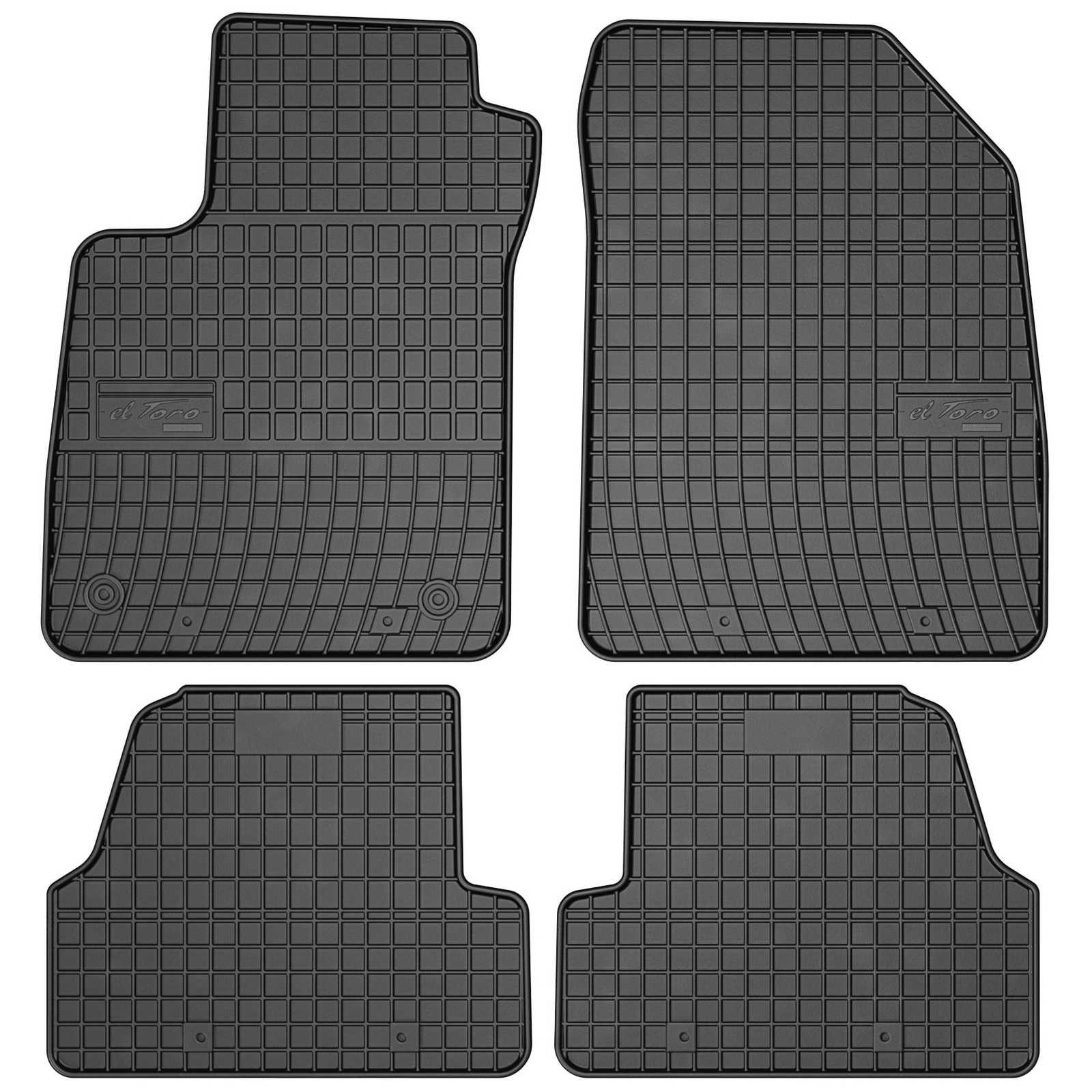 Tapis de sol Opel Mokka A étanches Frogum El Toro avec bordure de rétention