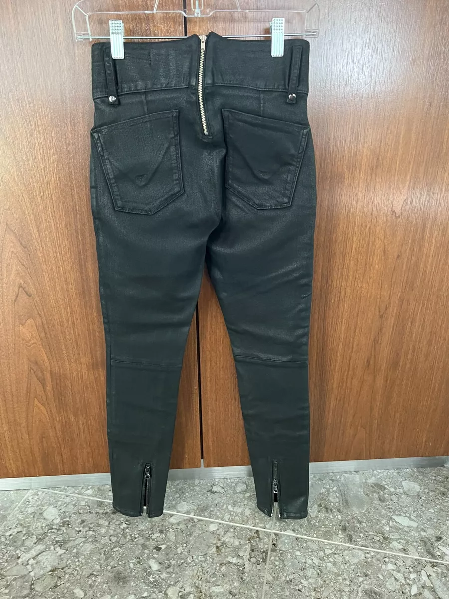 Hudson coated hotsell jeans