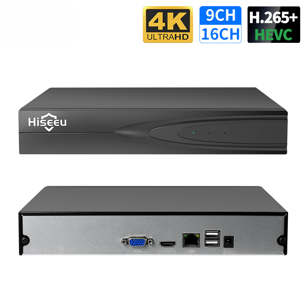 H.265+HEVC 8CH CCTV IP Network Video Recorder For Surveillance Camera System Kit