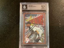 1996 Finest Phenoms #B92 Derek Jeter B Beckett BGS