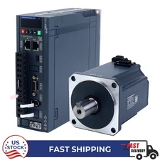 STEPPERONLINE 1000W EtherCAT AC ServoMotor 3000rpm 3.18Nm 17Bit Absolute Encoder