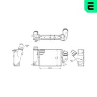 ERA LadeluftküHler 672125 FüR Renault Espace 5 Kadjar Talisman Megane 4 K9A B9A