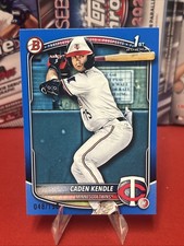 2025 Bowman - Prospects Caden Kendle #BP-113 Blue /150 (RC)