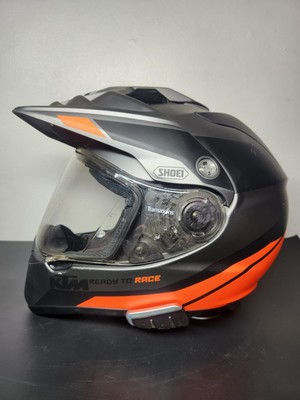 Shoei Hornet X2 KTM With Cardo Mesh/Bluetooth Com & CNS 2 Photochromic Shield 