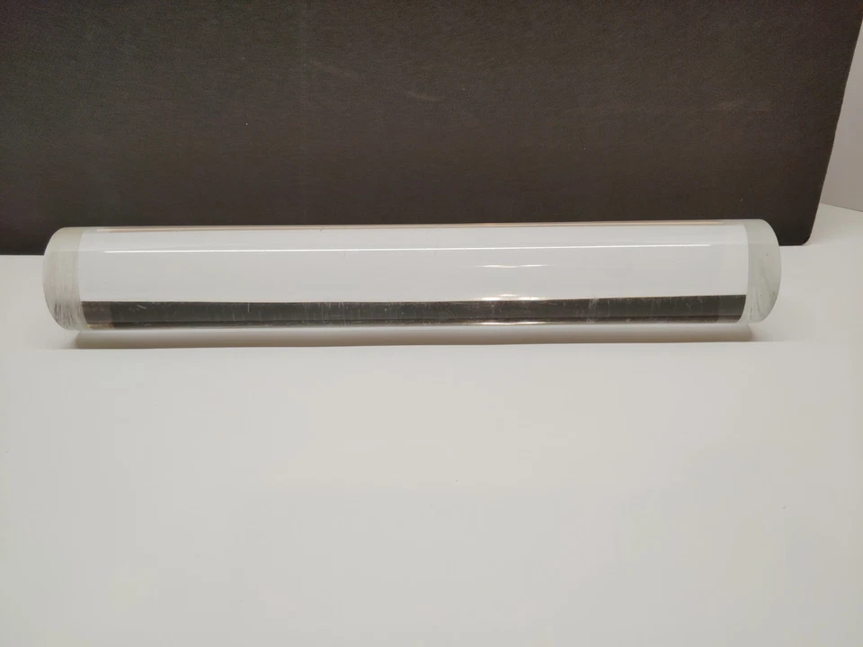 Acrylic Extruded Round Rod, Clear 2" Dia x 13" L - Image 4 of 4