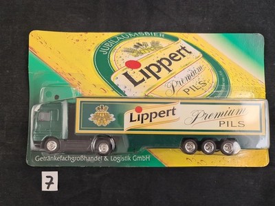 werbetruck 1:87, Lippert Premium-Pils, Bier, OVP, Selten,Miniatur, LKW, H0