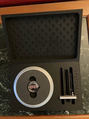 MB&F M.A.D.2 Editions R&B Red & Black, New Unworn with Box and Accessories