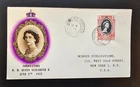 British Guiana Cover 1953 QEII Coronation FDC Sc 252. SG 330 Beautiful CACHET