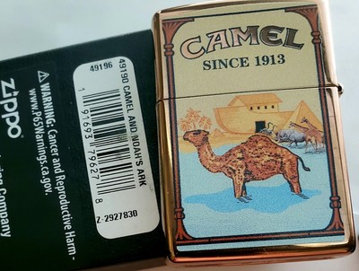 ZIPPO CAMEL Noah's Ark CZ ROSE GOLD CASE LIMITED EDITION 50 MADE
