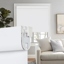No Drill No Tools 100 Blackout Roller Shades for Indoor windows, Free-Stop
