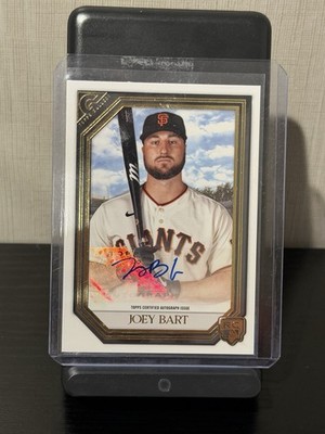 2021 Topps Gallery - Rookie Autographs Joey Bart #RA-JB (AU, RC)