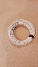NEW 100 FT 10 AWG WHITE STRANDED THWN-2 COPPER BUILDING WIRE