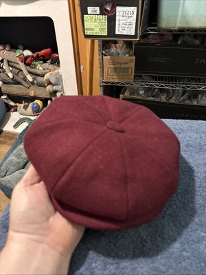 Epoch Hat M Red Newsboy 