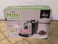 Electric Mini Chopper Capacity 1.5 Cups Eco+Chef Brand NEW Sealed 