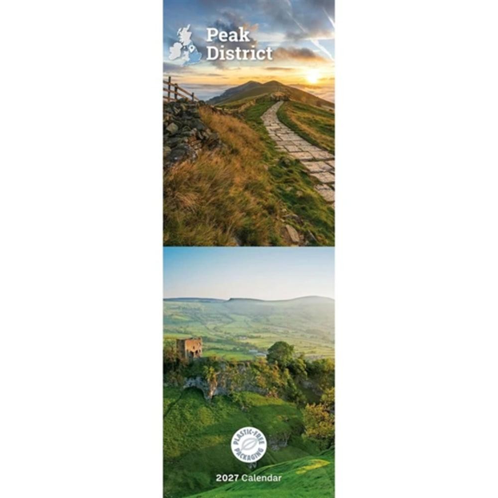 Peak District Slim Calendar 2027, Wall Calendars, Month To View, Travel, Gift - Image 3
