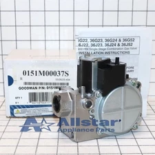 0151M00037S Goodman Furnace Natural Gas Valve (24V)
