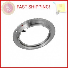 Fotodiox Lens Mount Adapter - Nikon Nikkor F Mount D/SLR Lens to Canon EOS EF,