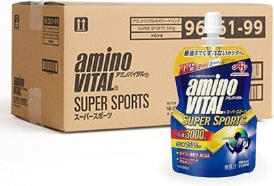 Ajinomoto Amino Vital SUPER SPORTS Jelly 100g x 24pcs Amino Acid 3000mg Japan