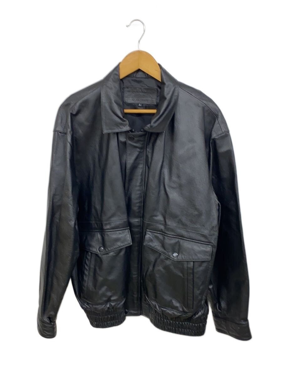 Leather Jacket Blouson/L/-/Blk 6681