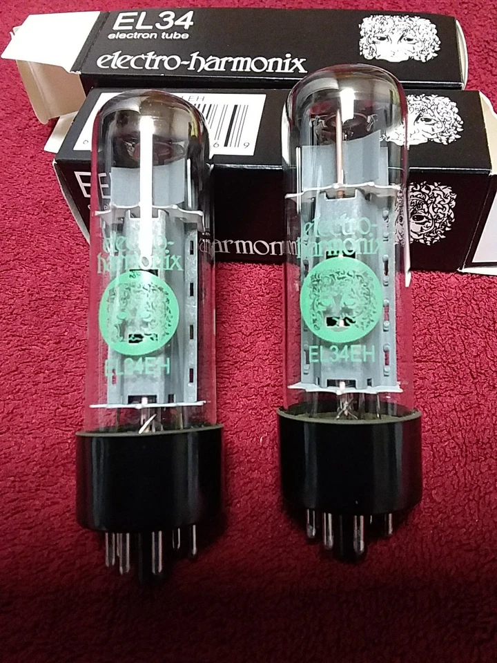 Electro-Harmonix EL34 Vakuumröhre - Gebraucht, Gebrauchsspuren, Funktioniert - Bild 2 von 3