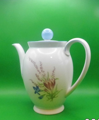 Porzellan Kaffee Kanne 1,2 l Serie Blumen Ornamente von Schumann Weiden