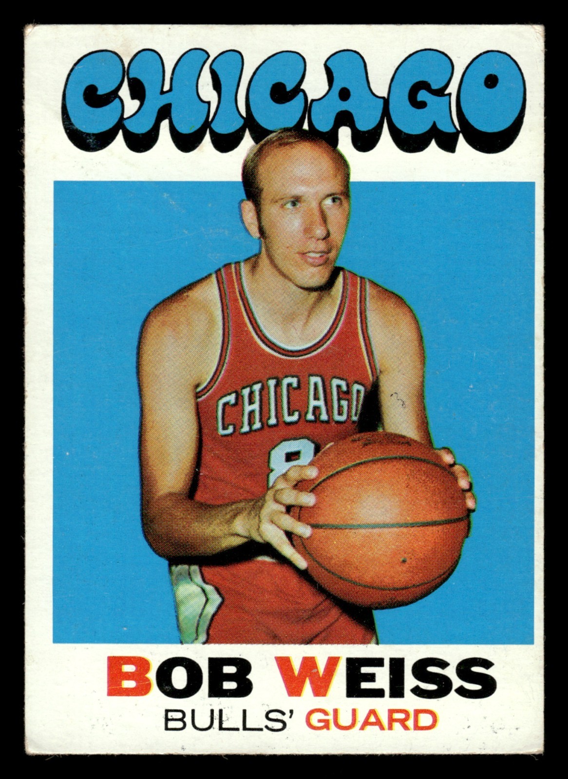 1971-72 Topps Basketball Card #128 Bob Weiss