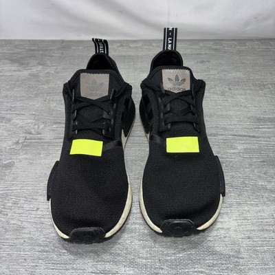Adidas NMD R1 Black Solar Boost Athletic Running Shoes Mens Size 11 BD7751