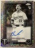 2025 Topps Chrome Brooks Lee Black & White Mini Diamond Rookie Auto #RA-BL Twins
