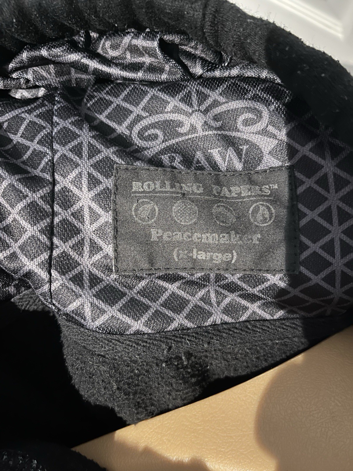 RAW Rolling Papers Authentic Hoodie Pull Over Swe… - image 4