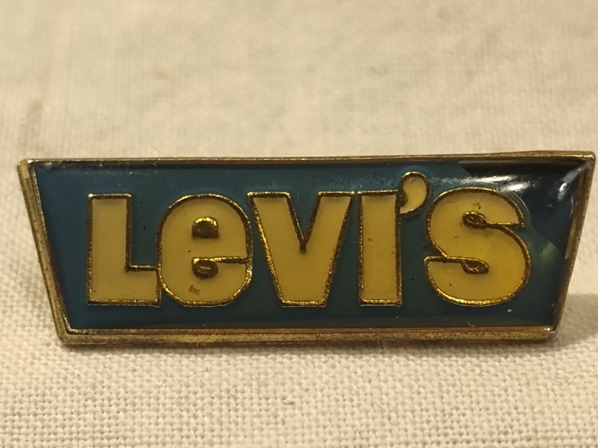 Vintage Levi's Logo Lapel Pin | eBay