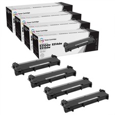 LD 4pk Comp Black Cartridge for Dell Toner 593-BBKD P7RMX 593BBKD E515d E515dw