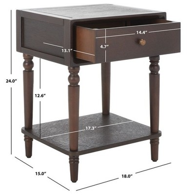 Safavieh SIOBHAN ACC TABLE WSTORAGE DRW, Reduced Price 2172786850 AMH6611F